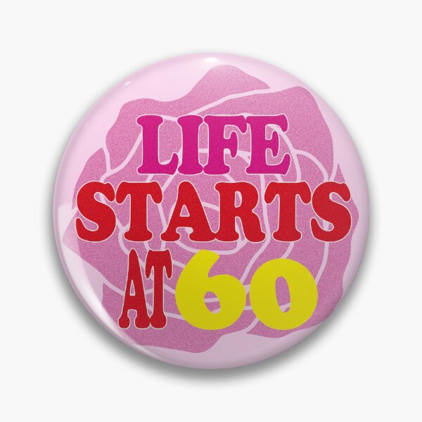 Item preview, Happy 60th Birthday - Life starts at 60  designed and sold by EunsooLee.