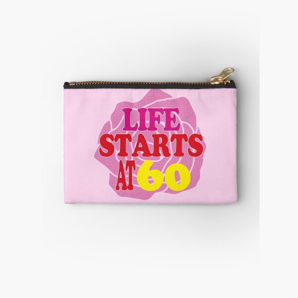 Item preview, Happy 60th Birthday - Life starts at 60  designed and sold by EunsooLee.