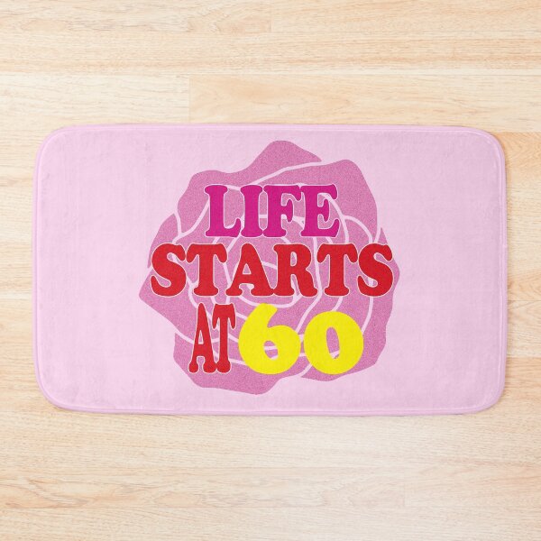 Item preview, Happy 60th Birthday - Life starts at 60  designed and sold by EunsooLee.