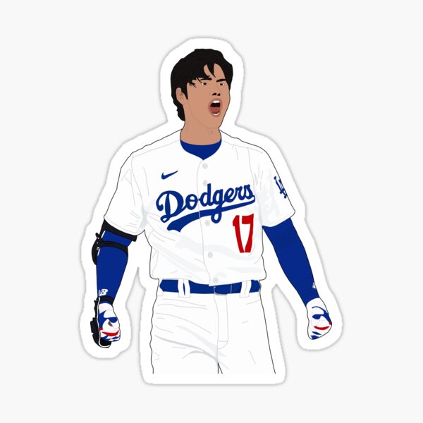 "Shohei Ohtani Dodgers" Sticker for Sale by ryanclark12 Redbubble