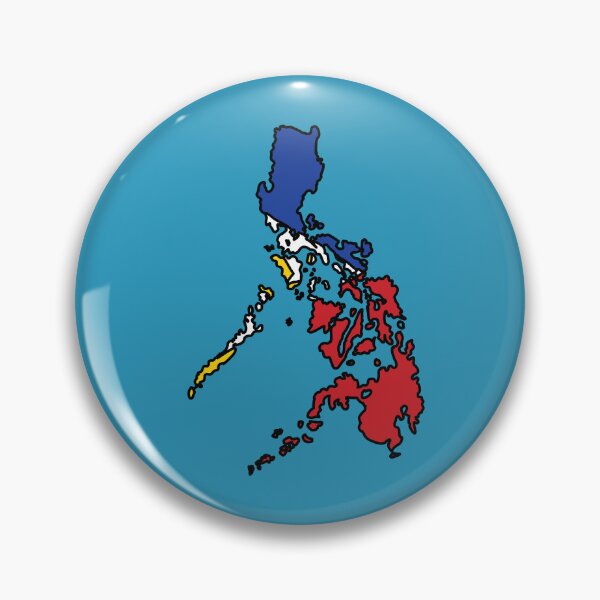 Item preview, Philippines country shape flag designed and sold by Rachael Taylor.