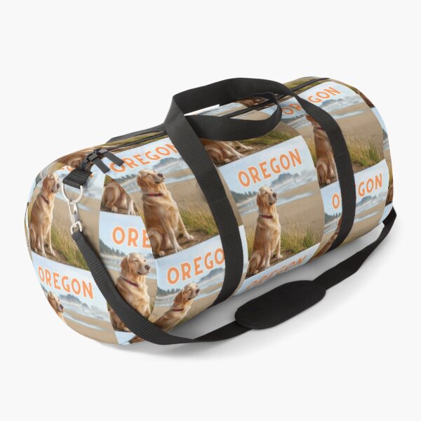 Item preview, Golden Retriever On The Oregon Coast Beach designed and sold by OregonsOwn.