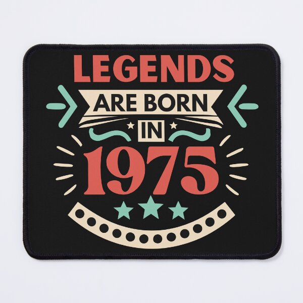Item preview, legends are born in 1975 vintage retro designed and sold by vintage-years.