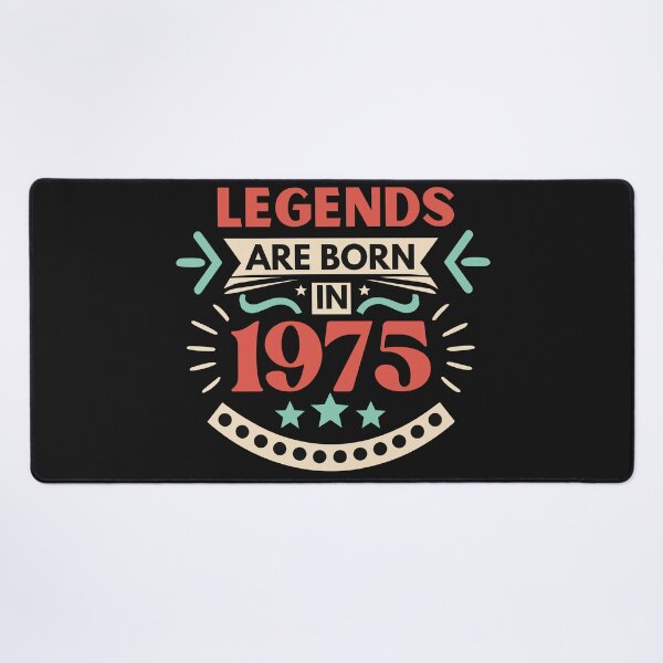 Item preview, legends are born in 1975 vintage retro designed and sold by vintage-years.