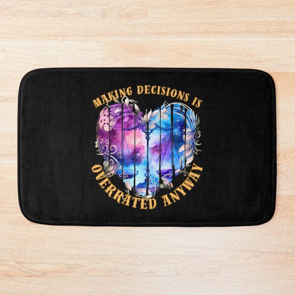 Item preview, Making Decisions Is Overrated Anyway. libra sign designed and sold by ZodiacWonders.