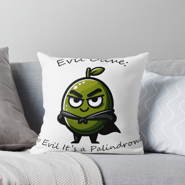 Item preview, Evil Olive So Evil It's a Palindrome designed and sold by divinedeco1925.