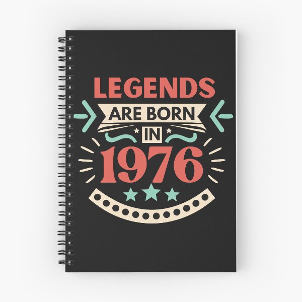 Item preview, legends are born in 1976 vintage retro designed and sold by vintage-years.