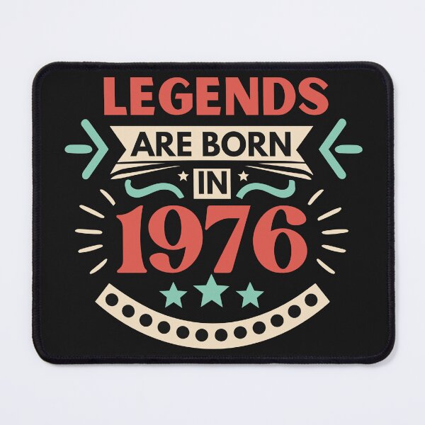 Item preview, legends are born in 1976 vintage retro designed and sold by vintage-years.