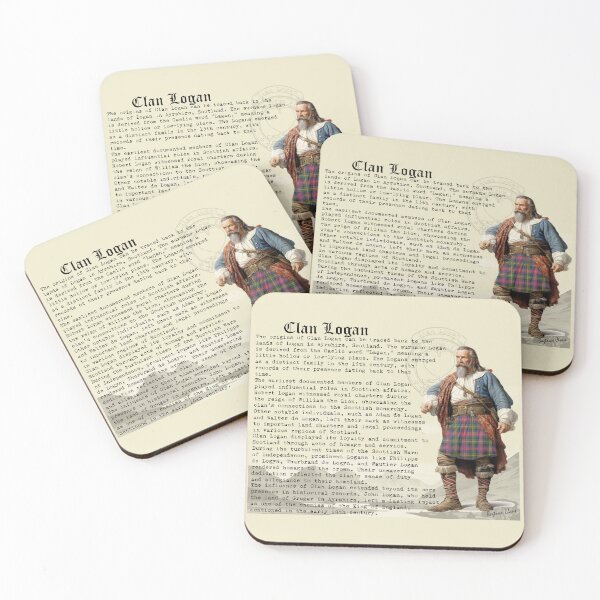 Item preview, Clan Logan Scottish History  designed and sold by BagTown Clans.