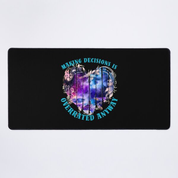 Item preview, Making Decisions Is Overrated Anyway. funny libra designed and sold by ZodiacWonders.