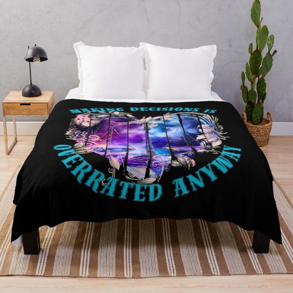 Item preview, Making Decisions Is Overrated Anyway. funny libra designed and sold by ZodiacWonders.