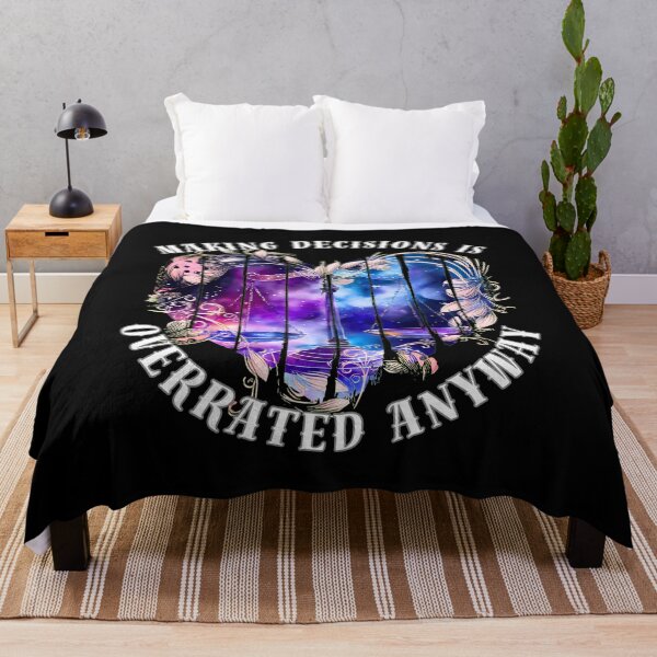 Item preview, Making Decisions Is Overrated Anyway. libra astrological sign designed and sold by ZodiacWonders.