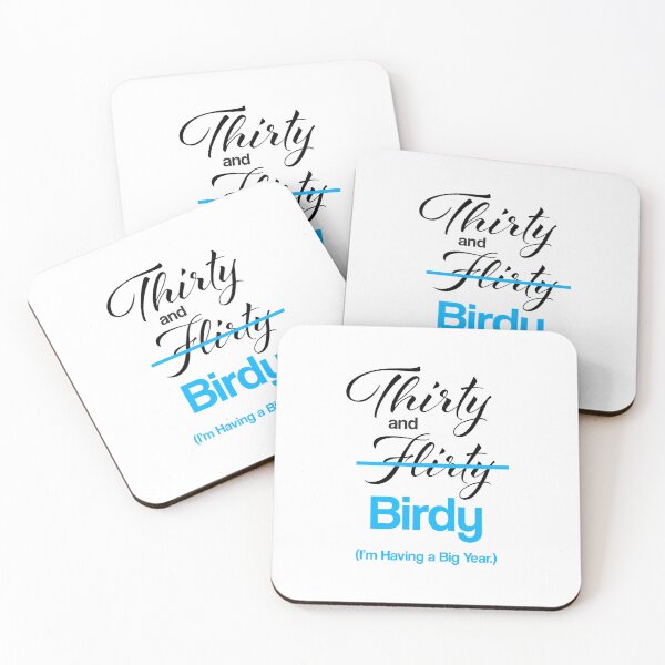 Item preview, Thirty and Birdy designed and sold by Amoshi Art & Design.