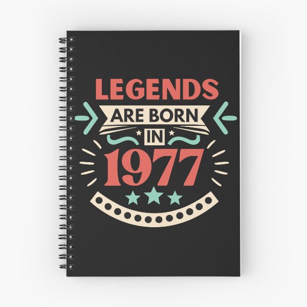 Item preview, legends are born in 1977 vintage retro designed and sold by vintage-years.