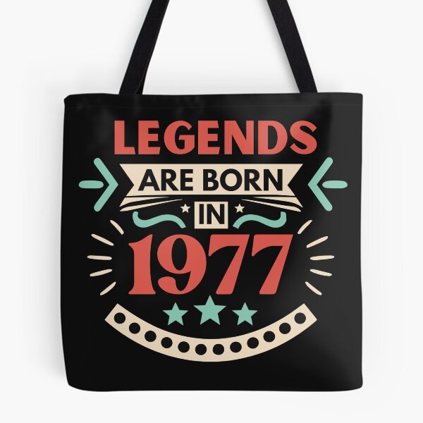 Item preview, legends are born in 1977 vintage retro designed and sold by vintage-years.