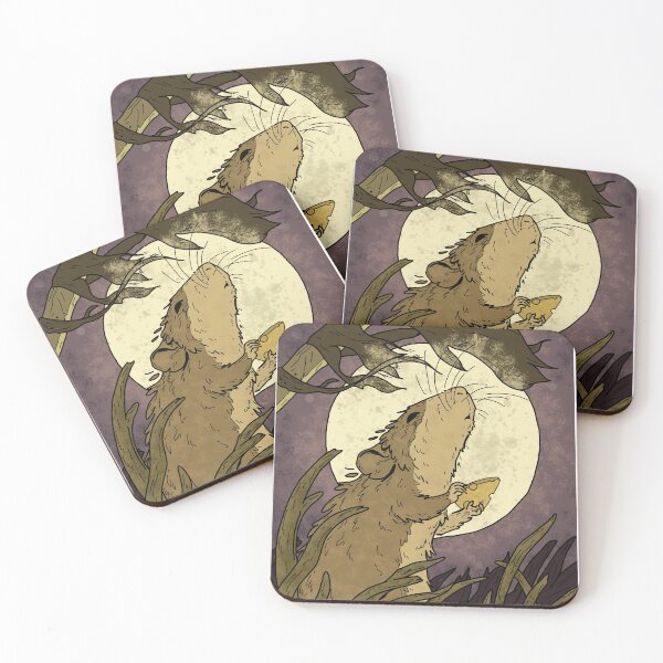 Item preview, Mouse Howling While Holding Cheese designed and sold by AydenGreyArt.