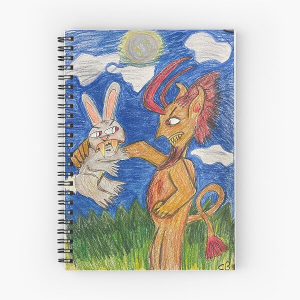 Aperçu de l'œuvre Le lapin rencontre le diable créée et vendue par Cece42.