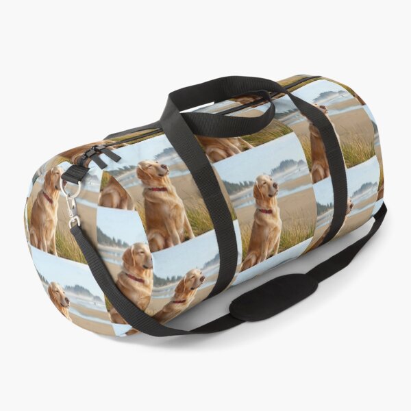 Item preview, Golden Retriever On The Oregon Coast Beach designed and sold by OregonsOwn.