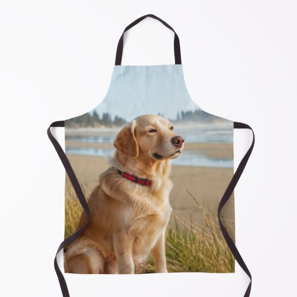 Item preview, Golden Retriever On The Oregon Coast Beach designed and sold by OregonsOwn.