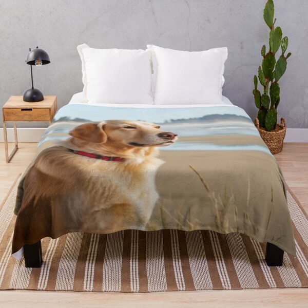 Item preview, Golden Retriever On The Oregon Coast Beach designed and sold by OregonsOwn.