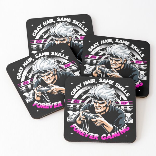 Item preview, Gray Hair, Same Skills, Forever Gaming! designed and sold by RafaelLima7.