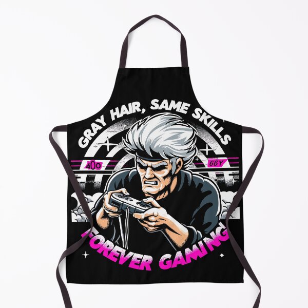 Item preview, Gray Hair, Same Skills, Forever Gaming! designed and sold by RafaelLima7.