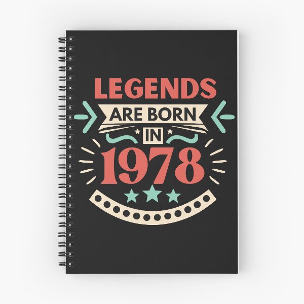 Item preview, legends are born in 1978 vintage retro designed and sold by vintage-years.