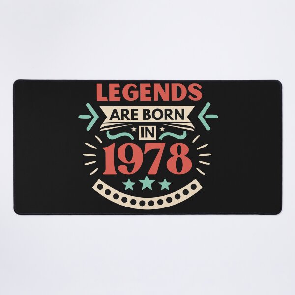 Item preview, legends are born in 1978 vintage retro designed and sold by vintage-years.