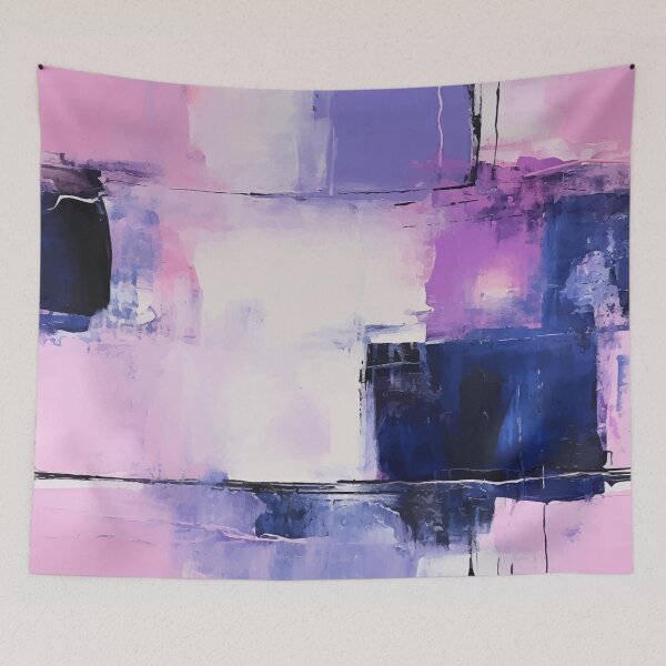 Item preview, Purple Hues and Lilac Dreams: A Symphony of Abstract Bliss in Pink designed and sold by digitalvintage.