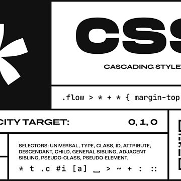 Artwork thumbnail, CSS Fact Sheet by chriskirknielsen