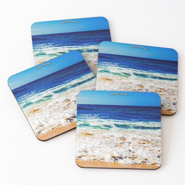 Item preview, Kailua Beach Waves  designed and sold by BaldmanStudios.