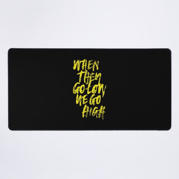 Item preview, When They Go Low, We Go High Quote Typography Graffiti designed and sold by FriskySloths.