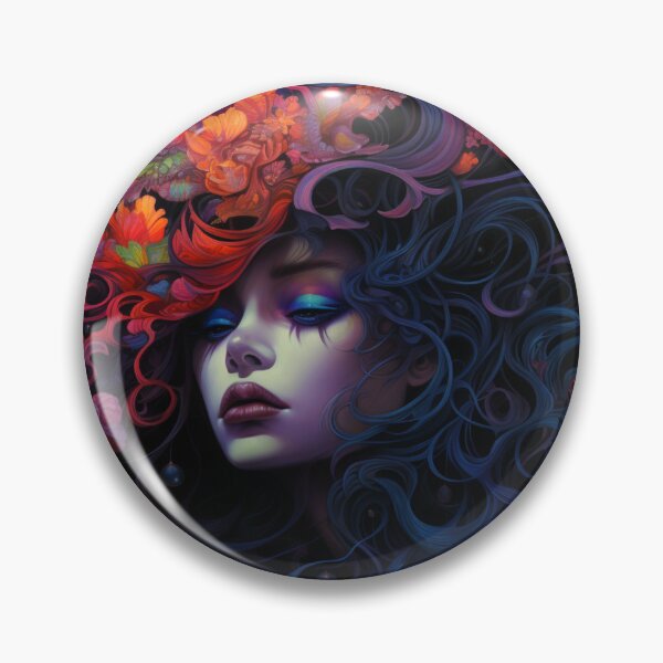 Item preview,  Dark Beauty in Color designed and sold by VinciArt24.