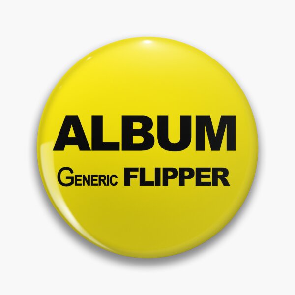 Item preview, ALBUM generic Flipper shirt and sticker design designed and sold by jealist.