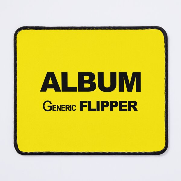 Item preview, ALBUM generic Flipper shirt and sticker design designed and sold by jealist.