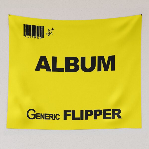 Item preview, ALBUM generic Flipper shirt and sticker design designed and sold by jealist.