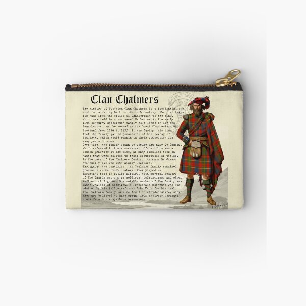 Artikelvorschau, Clan Chalmers schottische Geschichte entworfen und verkauft von BagTown Clans.