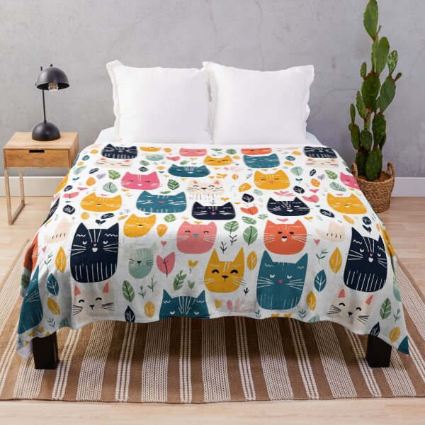 Item preview, Colorful Cats designed and sold by HausKatz.