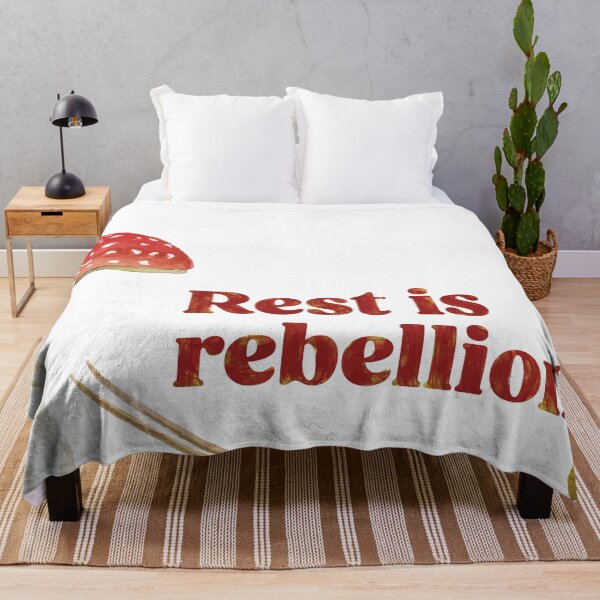 Item preview, Rest Is Rebellion designed and sold by mxjellybean.