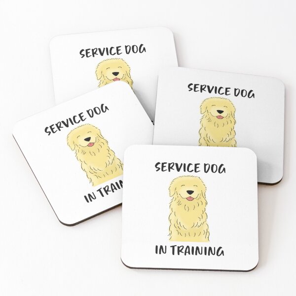 Item preview, Service Dog in Training | help the artist raise money for her service dog! designed and sold by KCartoons.