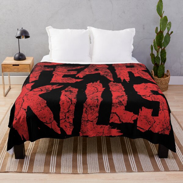 Item preview, Fear Kills Word Typography Graffiti designed and sold by FriskySloths.
