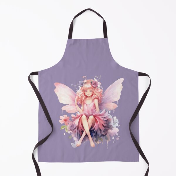 Artikelvorschau, Kleine Mädchenfee in Rosa entworfen und verkauft von FlutterbyFairy.