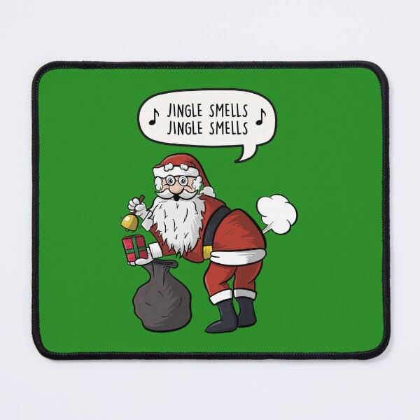 Item preview, Jingle Smells - Santa Jingle Bells Pun gift designed and sold by LEFDDesigns.