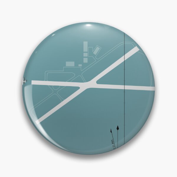 Item preview, Watertown International Airport Map Diagram designed and sold by cooperuliano.