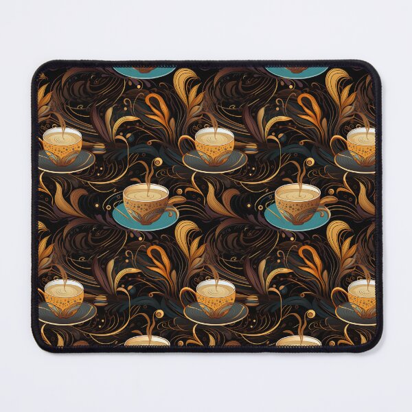 Item preview, art nouveau art coffee and tea designed and sold by darkartsflowers.