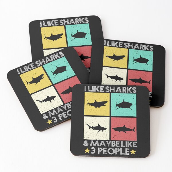 Item preview, I Just Really Like Sharks Shark Meme designed and sold by ArabCorner.