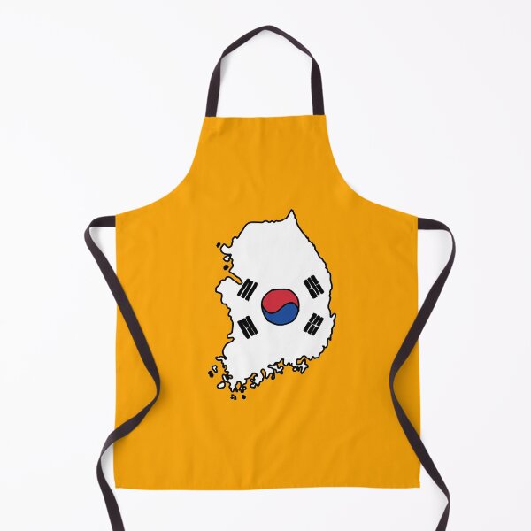 Item preview, South Korea country shape flag designed and sold by Rachael Taylor.