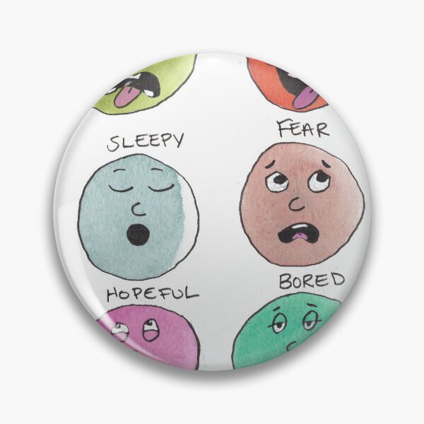 Item preview, Emotions Chart # 2 designed and sold by paintingbyapage.