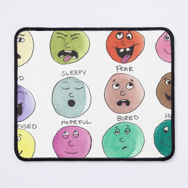 Item preview, Emotions Chart # 2 designed and sold by paintingbyapage.