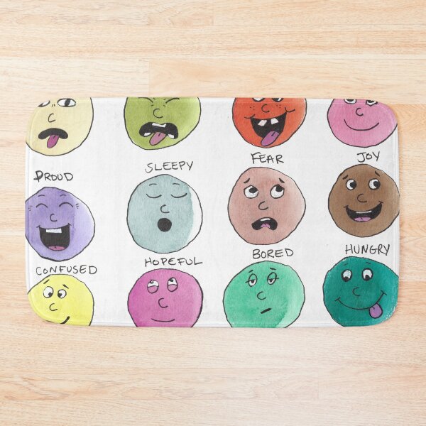 Item preview, Emotions Chart # 2 designed and sold by paintingbyapage.